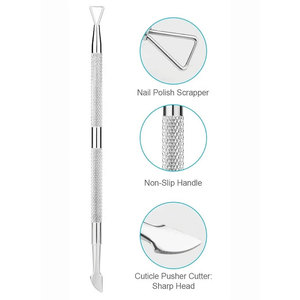 Raspador de Uñas y Limpiador de Cutículas de Marca Privada OEM Personalizado, Profesional para Manicura y Pedicura, Fabricado en Fábrica - Product Image 2