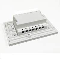 120*74*38mm ABS IP54 Intelligent Home LED Light Mirror Touch Sensor Switch Enclosure Control Junction Box Glass Touch Switch