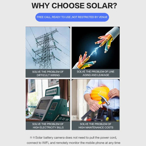 Cámara de Vigilancia PTZ Solar con Visión Nocturna a Todo Color, Marca <span class=keywords><strong>Icsee</strong></span>, Modelo Nuevo, Control por Teléfono <span class=keywords><strong>Android</strong></span>/iOS, Garantía - Product Image 4