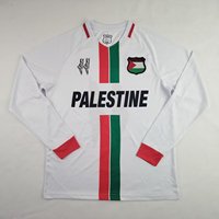 Maillot de la Palestine Vente Chaude en Gros 100% Polyester Conception Personnalisée Tenue de Sport Football Palestine