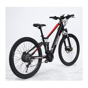 <span class=keywords><strong>Vélo</strong></span> Électrique à Moteur Central 27,5 Pouces Tout Suspendu Cadre en Alliage d'Aluminium <span class=keywords><strong>Vélo</strong></span> de Ville Électrique VTT 48V 350W - Product Image 5
