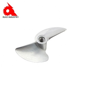 Tùy chỉnh CNC gia công 2 lưỡi đồng thau Tàu cánh quạt - Product Image 3