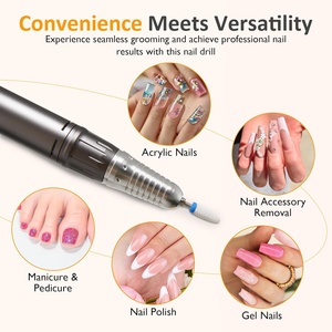 Máquina Profesional para Manicura, 40000 RPM, Recargable, Juego de Limas Eléctricas para Uñas, Brocas para Pulir Gel, Uñas Acrílicas - Product Image 2