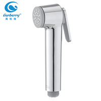 Ensemble de pulvérisateur de bidet vertical mural de haute qualité avec poignée, en plastique ABS, pour utilisation aux toilettes