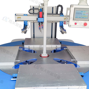 Haotian <b>Rotary</b> Screen Printing <b>Machine</b> 4 Station Fully Automatic For Metal And Plastic Medical Device Shells - Product Image 2