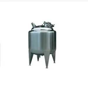 Factory direct sale customized food grade sanitary easy return Stainless steel agitator milk tank Yogurt fermentation tank