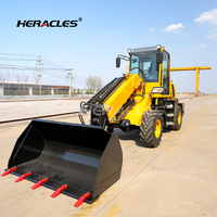 Chargeur télescopique à flèche extensible TL1500 de haute qualité, 1500 kg, 0,65 m³, pour l'agriculture et l'élevage