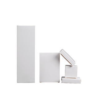 small product packaging box Universal white boxes packaging small boxes