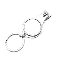Ouvre-bouteille 3-en-1 multi-usages, porte-clés, coupe-ongles Souvenir Sublimation Blank Multi Mini Tool Keychain