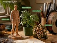 Filament PETG en gros d'usine 1,75 mm pour imprimante 3D, tons terre naturels, 8 couleurs pour Creality Bambu Lab