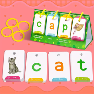Calendario di apprendimento con giochi interattivi per Homeschool in classe numeri flashcard educativi personalizzati fonetici parole di <span class=keywords><strong>vista</strong></span> - Product Image 6