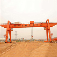 Grue portique industrielle à double poutre pour le levage sur chantier de béton préfabriqué