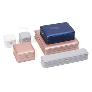 Factory Price Customized PU Leather Travel Jewelry <b>Box</b> Custom logo for Ring <b>Necklace</b> Pendant <b>Gift</b> Packaging - Product Image 2