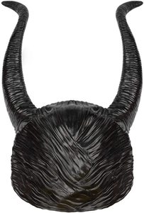 <span class=keywords><strong>Mal</strong></span>éfica props-sombrero con cuernos largos negros de Reina oscura para mujer, tocado de bruja mágica para Halloween, tocado para adultos - Product Image 6
