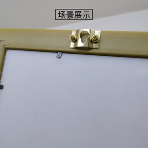 Concealed Hanging Hook Gold Plated Iron Small Square 3-5kg Load Capacity For Picture Frame Cross Stitch Artwork - Product Image 4