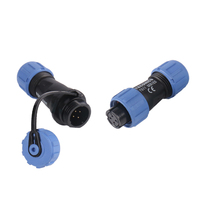 Connecteur d'aviation circulaire SP11, type de raccordement, étanche IP68, mâle droit et femelle, 2, 3, 4, 5 broches