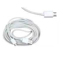 Câble de charge rapide Micro USB de 3 pieds, 6 pieds, 10 pieds avec conducteur en cuivre pur, connecteur V8 pour téléphone portable et ordinateur