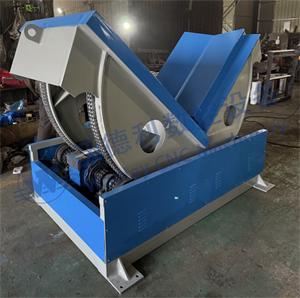 Machine de retournement de bobines métalliques automatique personnalisable de 10 tonnes, marque WADLEY, avec fonction de basculement à 90 degrés, 4 kW, alimentation 15 m/min - Product Image 4