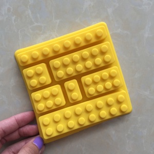 TangChu en Stock, Moldes de Silicona para Cubitos de Chocolate con Forma de Bloques de Construcción, para Niños, Creativos, para Hacer Comida, Aptos para Horno - Product Image 2