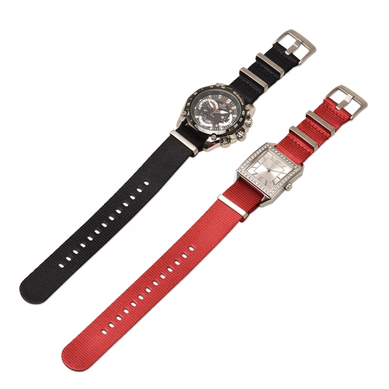 New 20mm 22mm Replacement Watchstrap Watch Bracelet Strap Woven Nylon Watch Band