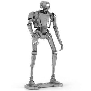 Puzzle 3D en métal Galactic Core Legends - <span class=keywords><strong>Kit</strong></span> de modélisme de vaisseaux et de drones interstellaires emblématiques - 51 à 100 pièces - À partir de 14 ans - Article de collection science-fiction haut de gamme - Product Image 1
