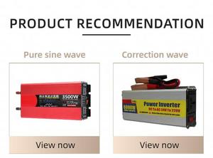 Convertidor de Corriente para Coche de 12V, 24V, 36V, 48V, 60V a CA 220V 3000W con Corrección de Onda - Product Image 4