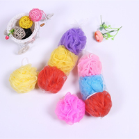 Usine directe maille sac douche éponge luffa éponge de bain