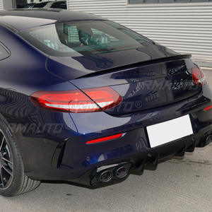 Alerón Trasero para Mercedes-Benz Clase C Coupé C205 C200 C260 AMG 2015-2021, Alerón de Maletero, Embellecedor de Tapa de Maletero, Divisor de Labio - Product Image 6