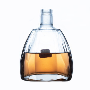700ml 750ml rhum vodka <span class=keywords><strong>whisky</strong></span> tequila bouteille en verre grossiste avec du liège - Product Image 3