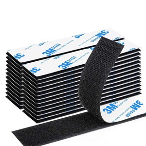 Cinta de Gancho y Bucle de Fácil Aplicación con Adhesivo Súper Fuerte 9448A, Tira de Sujeción de Nylon Entrelazado de Alta Resistencia - Product Image 5