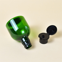 Kinpack 200ML Bouteille ronde en plastique PET vide de distribution de liquide avec pompe de pulvérisateur Emballage et produit d'impression