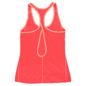 The North Face Eat My Dust Mesh Tank Chemises et t-shirts de sport pour femmes Couleur : Corail flamboyant |   100% authentique - Product Image 3