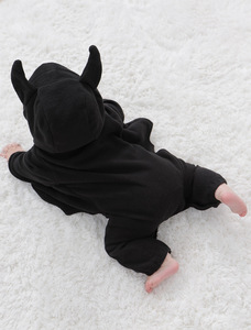 Vestiti per bambini vestiti Cosplay pagliaccetto per bambini a manica lunga pipistrello di zucca vampiro tuta di un pezzo per bambini costumi di Halloween - Product Image 2