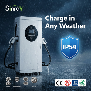 <span class=keywords><strong>Cargador</strong></span> de CC para Vehículos Eléctricos de Doble Pistola GBT de 40KW 60KW, 200-1000V, Pantalla de 7 Pulgadas, Estándar Chino, OCPP 1.6J, 4G, RFID, IP54, Estación de Carga Rápida para Vehículos Eléctricos - Product Image 1