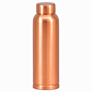 Botella de Agua de Cobre 2025 en Oferta, con Tapa Hermética de Estilo Liso y Antiguo, Botella de Agua de Cobre en Venta - Product Image 2