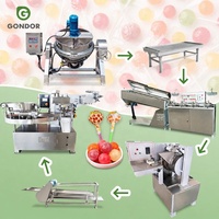 Ligne de production de bonbons durs, machine de fabrication de sucettes sifflantes, fournisseur de ligne de fabrication automatique de bonbons durs