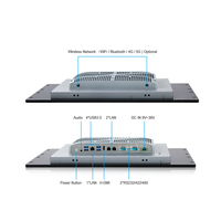 TPM 2.0 Sécurité Pris En Charge Capacitif Tactile Rackmount Ordinateur Industriel Panneau Industriel PC IP66 Rackmount Ordinateur Industriel