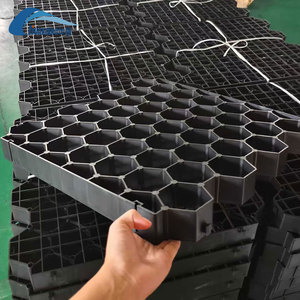 Griglia in Plastica per Prato, <span class=keywords><strong>Pavimentazione</strong></span> Permeabile, Protezione del Tappeto Erboso, Rinforzo per Ghiaia, per Vialetti, Parcheggi, Giardini e Sentieri - Product Image 4