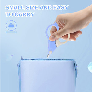 Vente en gros, outil de soin <span class=keywords><strong>des</strong></span> <span class=keywords><strong>ongles</strong></span> <span class=keywords><strong>pour</strong></span> bébé, petits <span class=keywords><strong>ciseaux</strong></span>, pointe ronde bleue, coupe-<span class=keywords><strong>ongles</strong></span> de manucure de sécurité <span class=keywords><strong>pour</strong></span> 0 mois, nourrisson - Product Image 5