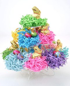 100g/Bag Decorative Crinkle Paper Plantable Seed Paper Cut Shredded Paper Gift Box Basket Filler