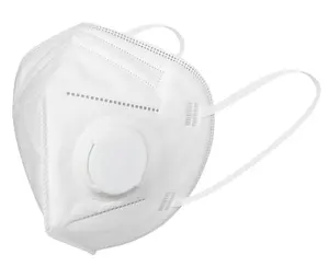 Respiratore KN95 o pieghevole all'ingrosso a prova di polvere FFP2 Earl-oop traspirante 3D maschera facciale