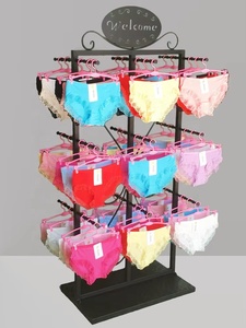 <span class=keywords><strong>Negozio</strong></span> di <span class=keywords><strong>abbigliamento</strong></span> personalizzato al dettaglio <span class=keywords><strong>donna</strong></span> Set Lingerie Sexy Bar biancheria intima camicia abito indumento in metallo porta Stand Rack - Product Image 5