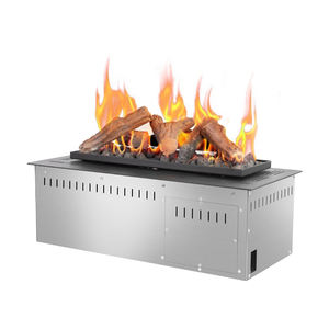 Vente flash : Cheminée au <span class=keywords><strong>bio</strong></span>éthanol de luxe, effet de combustion de bois réaliste, bûches électriques, maison intelligente, design sans conduit - Product Image 1