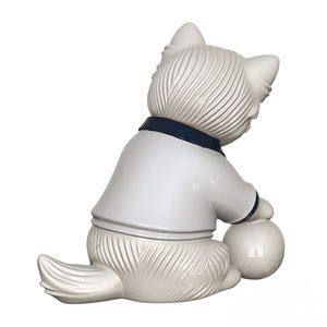 Оптовая продажа: роскошная керамическая урна для кремации домашних животных, ручной работы, памятная урна для праха животных, доступен индивидуальный дизайн - Product Image 5