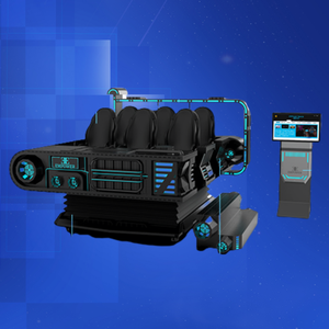 Simulateur RV Six sièges Attraction interactive pour le travail d'équipe Réservoir terrestre de haute qualité Jeu vidéo RV Équipement de simulation à grande échelle - Product Image 4