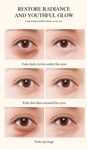 Masque pour les yeux anti-cernes en gel cristallin végétalien disponible en OEM, lissant les ridules, hydratant, pour les peaux sèches et sensibles des femmes - Product Image 4
