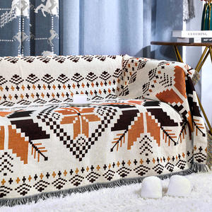Housse de canapé jacquard style célébrité internet, épaisse, couverture intégrale, <span class=keywords><strong>anti</strong></span>-griffures pour chats, coussin de canapé, tapisserie décorative, <span class=keywords><strong>tapis</strong></span> de camping - Product Image 3