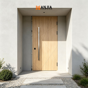 Portes <span class=keywords><strong>d</strong></span>'<span class=keywords><strong>entrée</strong></span> pivotantes <span class=keywords><strong>en</strong></span> <span class=keywords><strong>bois</strong></span> massif <span class=keywords><strong>de</strong></span> teck et <span class=keywords><strong>de</strong></span> chêne, design américain, dernières nouveautés, pour villas résidentielles, vente <span class=keywords><strong>en</strong></span> gros - Product Image 2