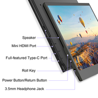 FHD 13,3 Zoll IPS Touch tragbarer Gaming-Monitor 1080P Laptop/PC-Verlängerung display für Telefonsc halter PS4/5 XBOX