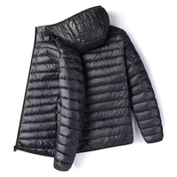 Vestes d'hiver pour hommes YZ, doudoune, vêtements d'extérieur, vêtements, vestes, manteau d'hiver, léger, fermeture éclair